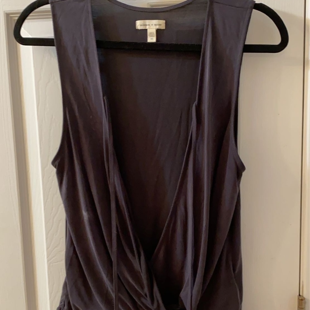 Dark Grey Top